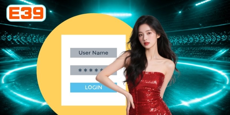 Ba bước đăng nhập E39 từ nhập liệu đến xác nhận hoàn tất