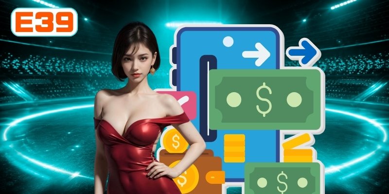 Thực hiện yêu cầu nhận tiền theo trình tự trên hệ thống